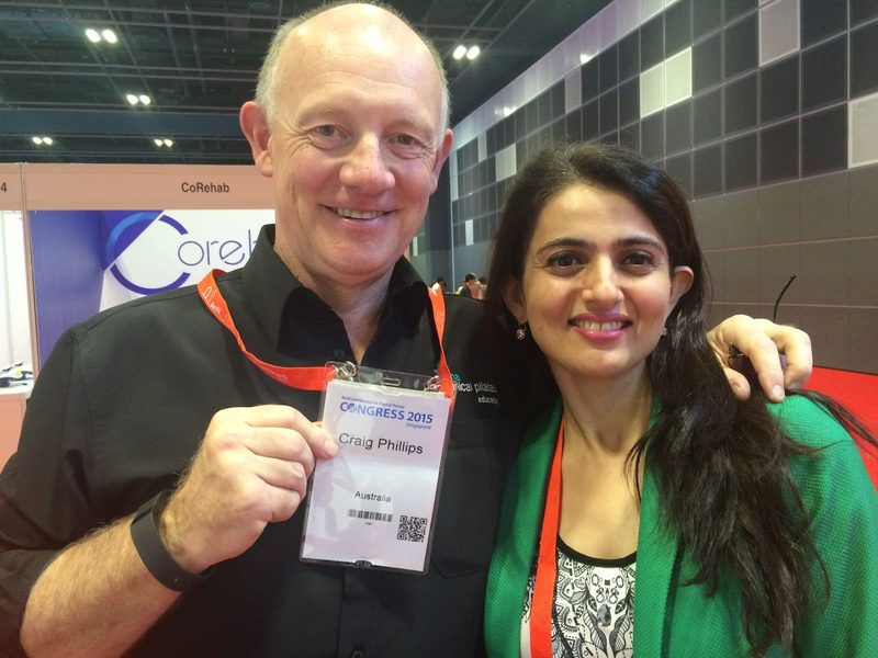 Dr. Vandana at World Confederation for Physical Therapy Congress 2015, Singapore